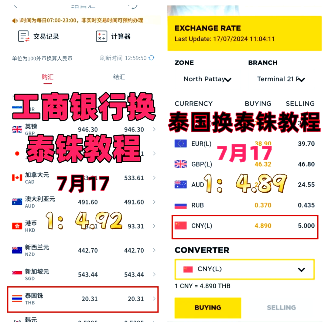中國銀行泰銖匯率最新信息更新!??實時匯率查詢!